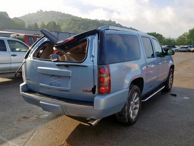 1GKS2MEF8BR326543 - 2011 GMC YUKON XL D BLUE photo 4