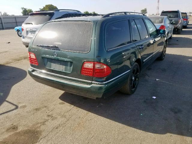 WDBJH65F7XA777761 - 1999 MERCEDES-BENZ E 320 GREEN photo 4