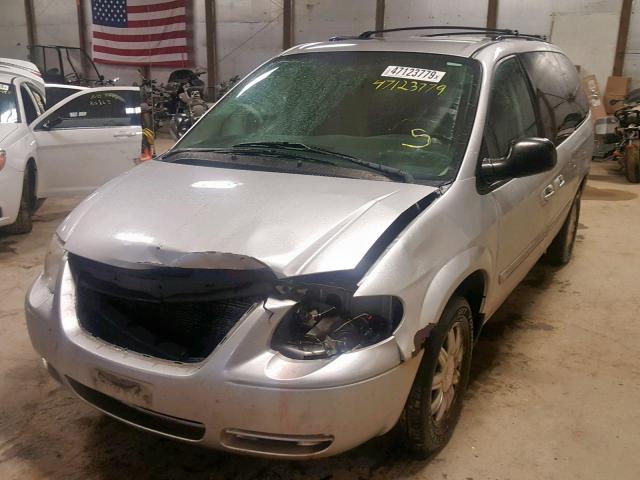 2A4GP54L67R315309 - 2007 CHRYSLER TOWN & COU GRAY photo 2