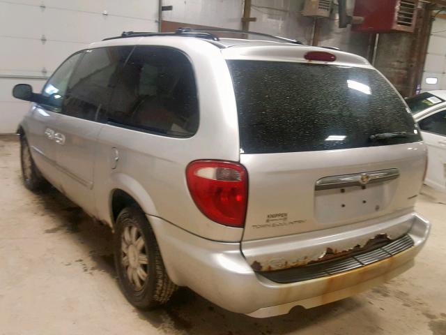 2A4GP54L67R315309 - 2007 CHRYSLER TOWN & COU GRAY photo 3