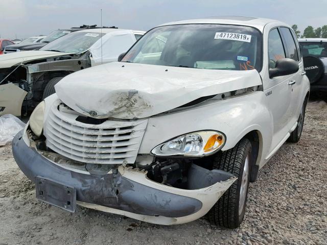 3C8FY4BB71T588409 - 2001 CHRYSLER PT CRUISER WHITE photo 2