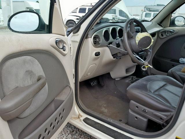 3C8FY4BB71T588409 - 2001 CHRYSLER PT CRUISER WHITE photo 9