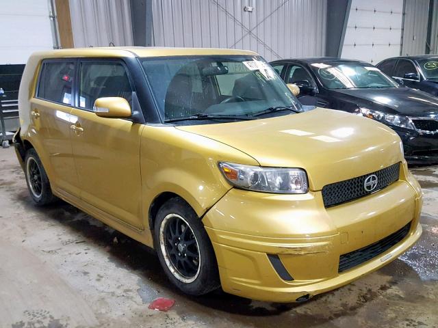 JTLKE50E181055361 - 2008 TOYOTA SCION XB 绿色 照片 1