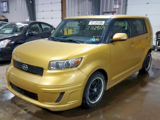 JTLKE50E181055361 - 2008 TOYOTA SCION XB 绿色 照片 2