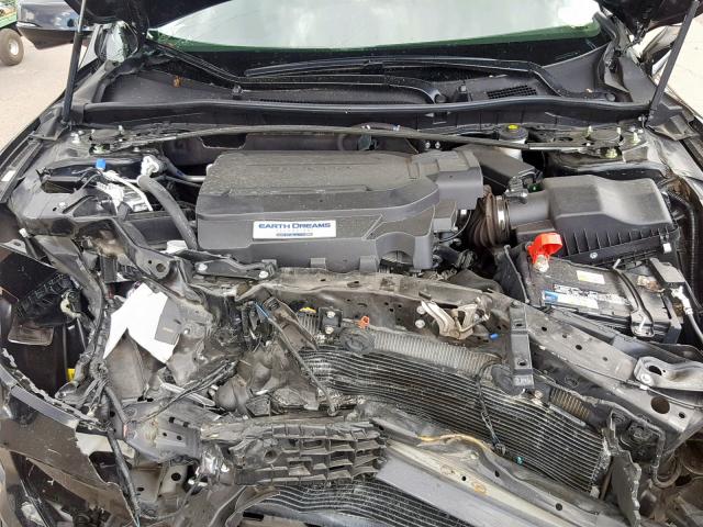 1HGCR3F83HA008795 - 2017 HONDA ACCORD EXL BLACK photo 7