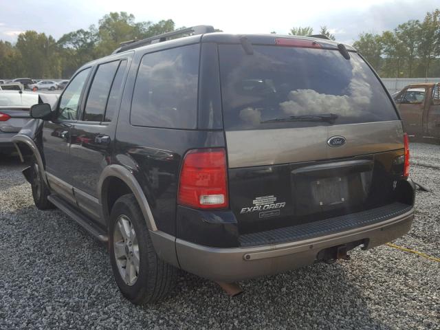 1FMZU74W13UA06613 - 2003 FORD EXPLORER E BLACK photo 3