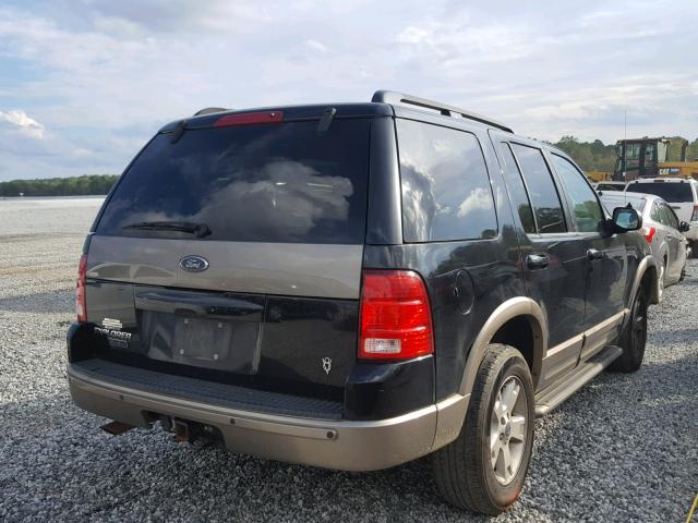 1FMZU74W13UA06613 - 2003 FORD EXPLORER E BLACK photo 4