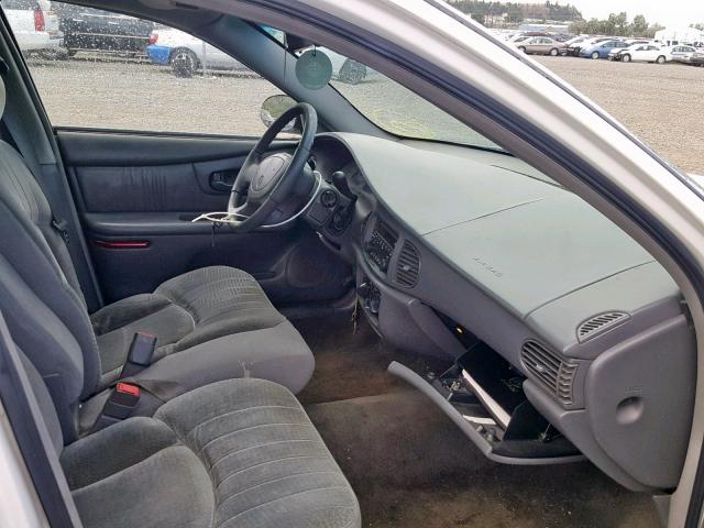 2G4WS52J741286717 - 2004 BUICK CENTURY CU WHITE photo 5