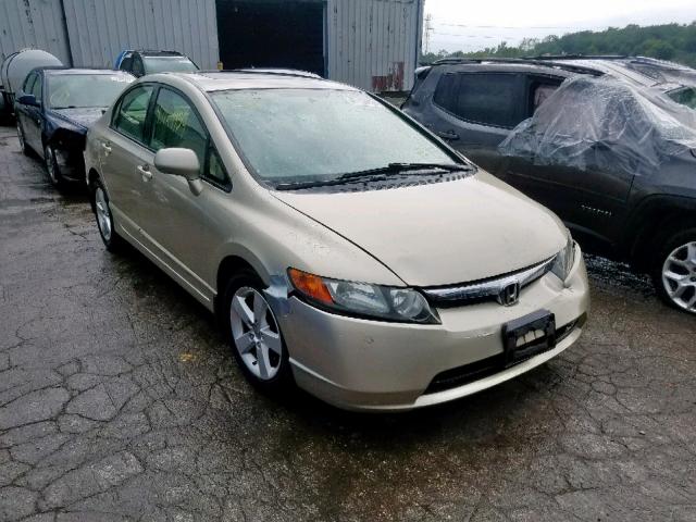 1HGFA16938L118784 - 2008 HONDA CIVIC EXL 金色 照片 1
