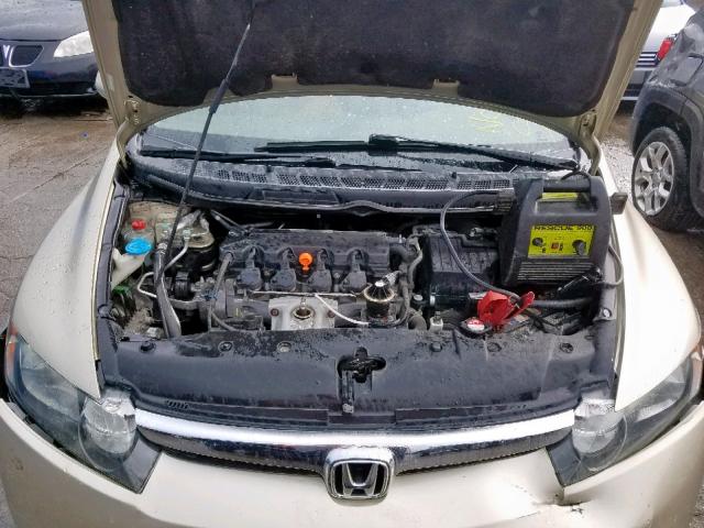1HGFA16938L118784 - 2008 HONDA CIVIC EXL 金色 照片 7