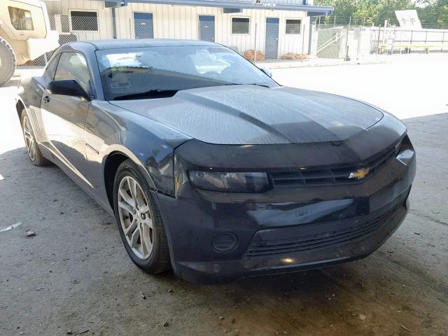 2G1FA1E34E9277367 - 2014 CHEVROLET CAMARO LS BLACK photo 1