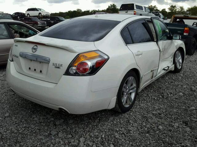 1N4BL2AP0CC220450 - 2012 NISSAN ALTIMA SR WHITE photo 4