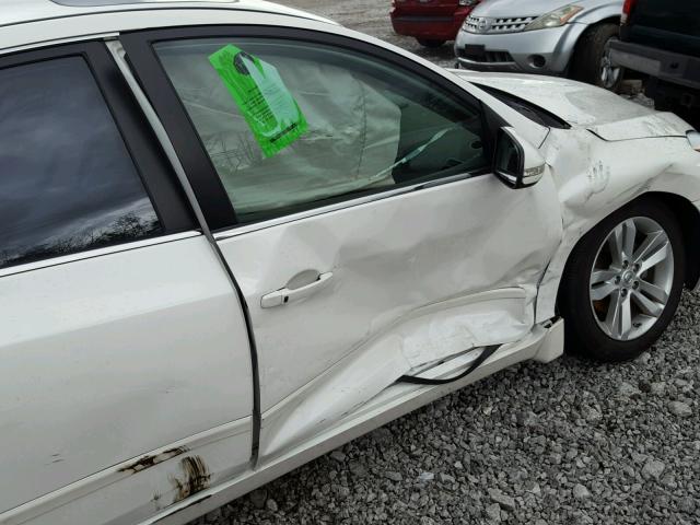 1N4BL2AP0CC220450 - 2012 NISSAN ALTIMA SR WHITE photo 9