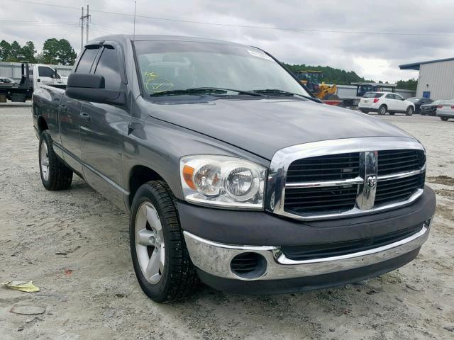 1D7HA18K38J136923 - 2008 DODGE RAM 1500 S GRAY photo 1