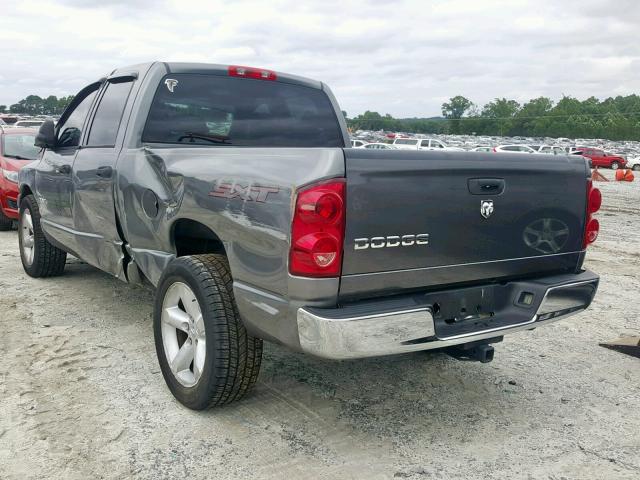 1D7HA18K38J136923 - 2008 DODGE RAM 1500 S GRAY photo 3