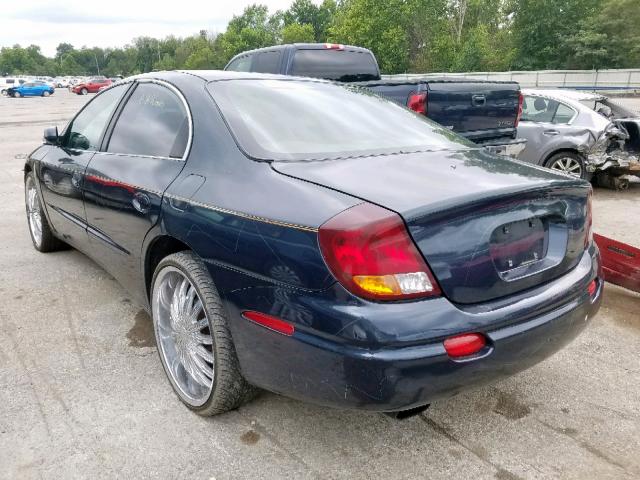 1G3GS64CX14125226 - 2001 OLDSMOBILE AURORA 4.0 BLUE photo 3