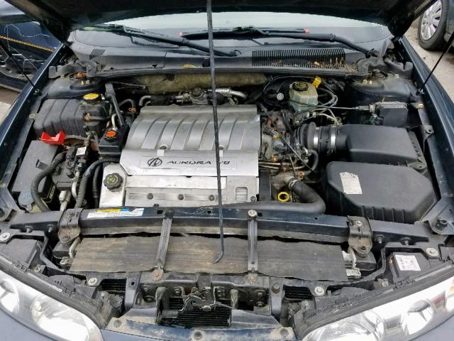 1G3GS64CX14125226 - 2001 OLDSMOBILE AURORA 4.0 BLUE photo 7