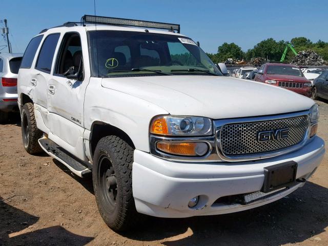 1GKEK63U16J105641 - 2006 GMC YUKON DENA WHITE photo 1