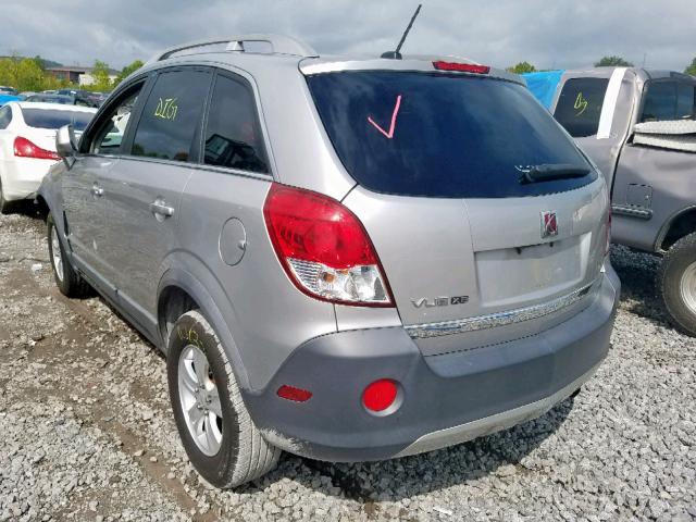 3GSCL33P78S569435 - 2008 SATURN VUE XE SILVER photo 3