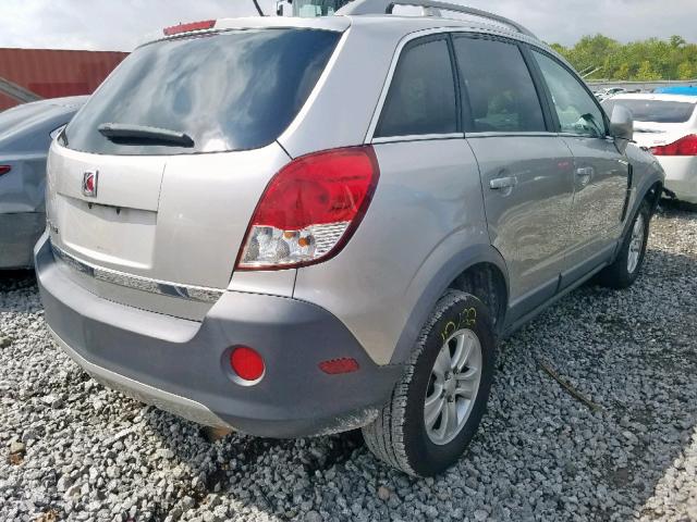 3GSCL33P78S569435 - 2008 SATURN VUE XE SILVER photo 4