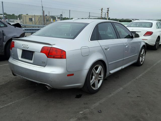 WAUDG68E05A451038 - 2005 AUDI A4 3.2 QUA SILVER photo 4