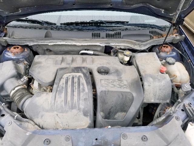 1G1AL58F987132736 - 2008 CHEVROLET COBALT LT BLUE photo 7