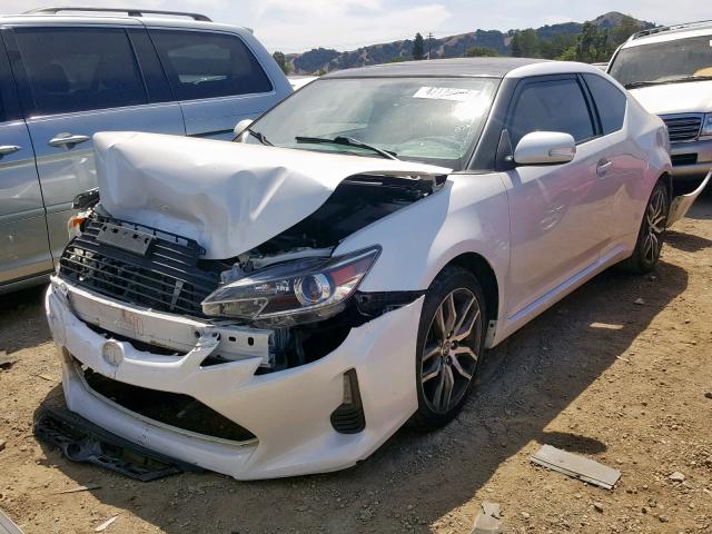 JTKJF5C75F3096667 - 2015 TOYOTA SCION TC თეთრი ფოტო 2