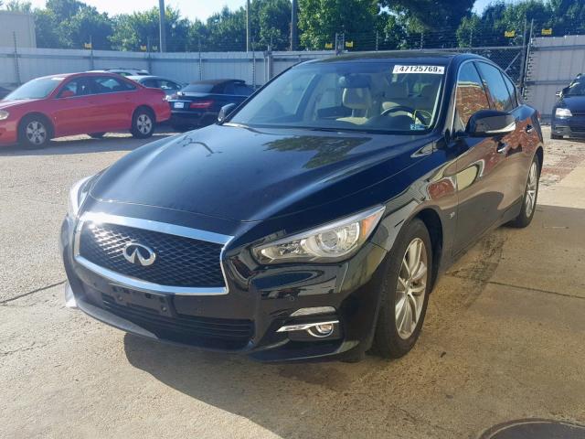 JN1EV7AP1GM305492 - 2016 INFINITI Q50 PREMIU BLACK photo 2