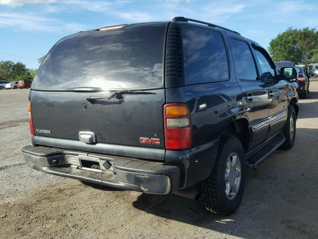 1GKEC13Z73J329150 - 2003 GMC YUKON BLACK photo 4