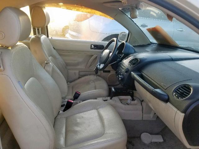 3VWSG31C76M419349 - 2006 VOLKSWAGEN NEW BEETLE Սպիտակ լուսանկար 5