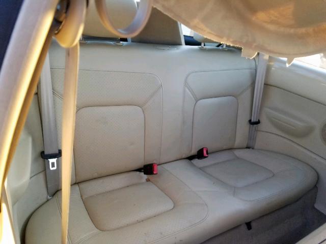 3VWSG31C76M419349 - 2006 VOLKSWAGEN NEW BEETLE Սպիտակ լուսանկար 6