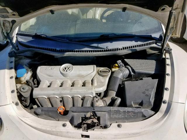 3VWSG31C76M419349 - 2006 VOLKSWAGEN NEW BEETLE Սպիտակ լուսանկար 7