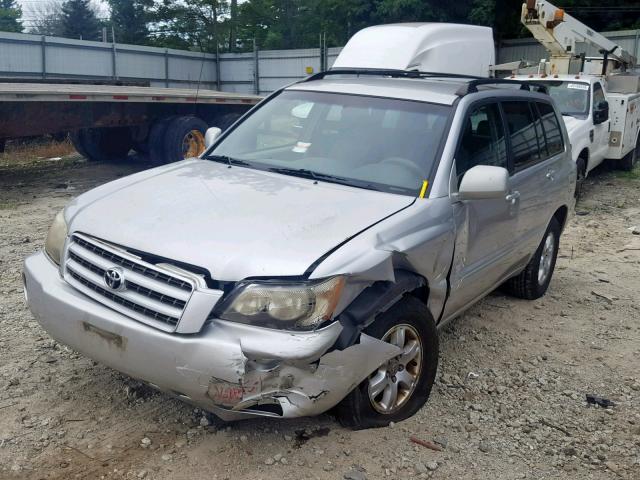 JTEGD21A420031207 - 2002 TOYOTA HIGHLANDER SILVER photo 2