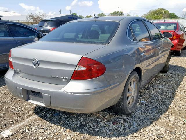 2G4WC582571184740 - 2007 BUICK LACROSSE C GRAY photo 4