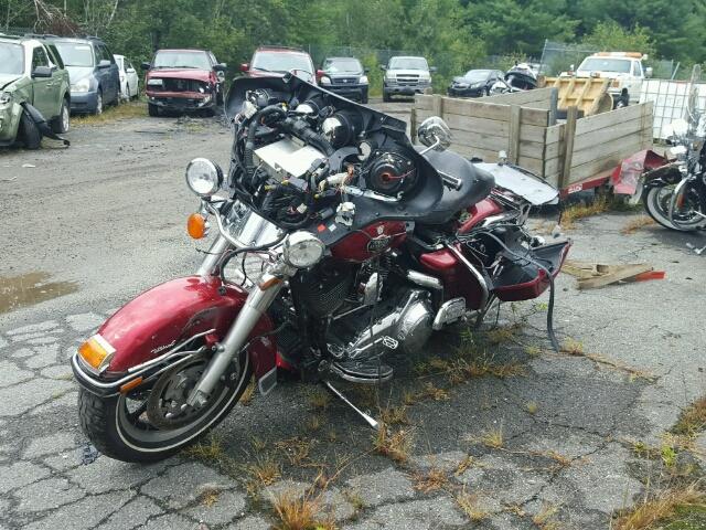 1HD1FC4188Y703073 - 2008 HARLEY-DAVIDSON FLHTCUI MAROON photo 2