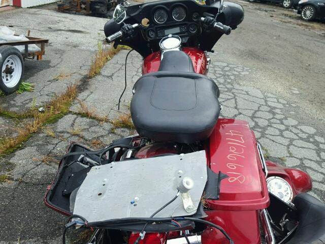 1HD1FC4188Y703073 - 2008 HARLEY-DAVIDSON FLHTCUI MAROON photo 5