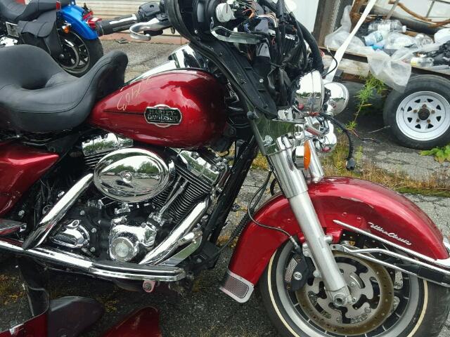 1HD1FC4188Y703073 - 2008 HARLEY-DAVIDSON FLHTCUI MAROON photo 9