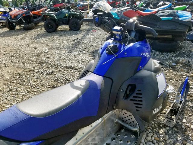 JYE8GL0029A004200 - 2009 YAMAHA NYTRO BLUE photo 5