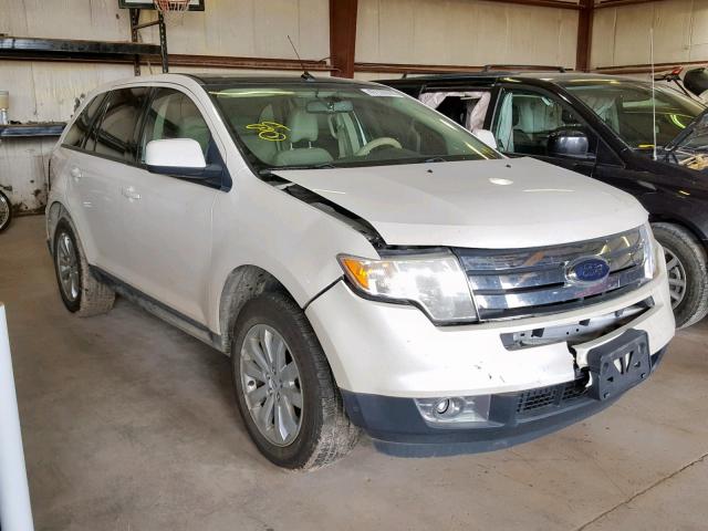 2FMDK3JC0ABB58971 - 2010 FORD EDGE SEL WHITE photo 1