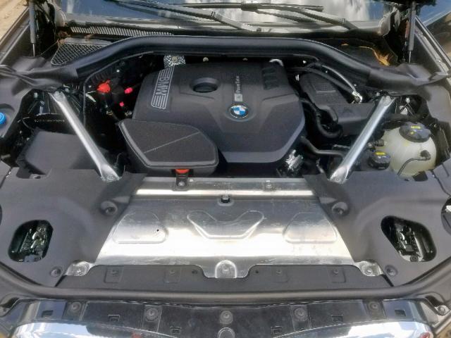 5UXTR7C58KLF36555 - 2019 BMW X3 SDRIVE3 BLACK photo 7