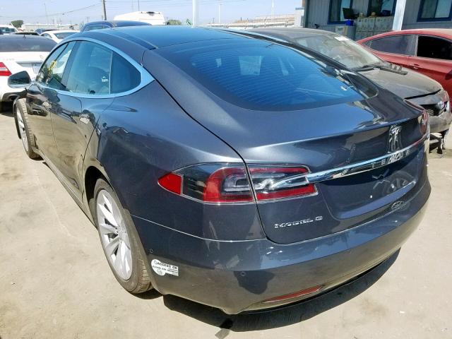 5YJSA1E19GF159821 - 2016 TESLA MODEL S رمادي صورة 3
