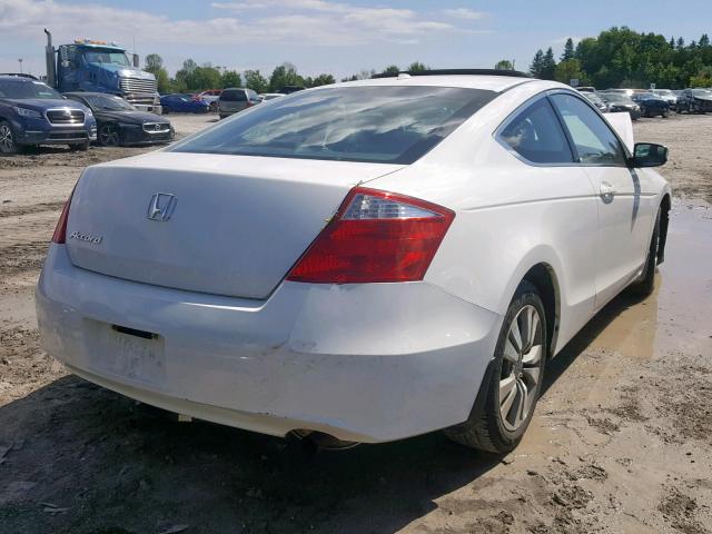 1HGCS11848A802950 - 2008 HONDA ACCORD EXL WHITE photo 4