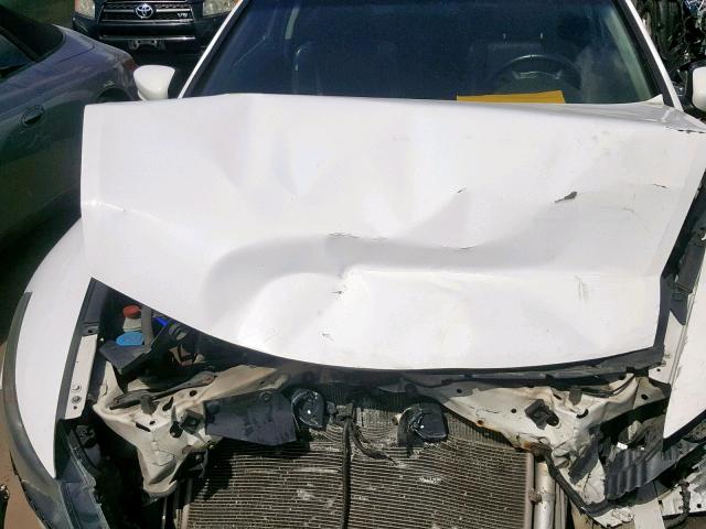 1HGCS11848A802950 - 2008 HONDA ACCORD EXL WHITE photo 7