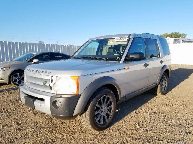 SALAE25458A445572 - 2008 LAND ROVER LR3 SE SILVER photo 2