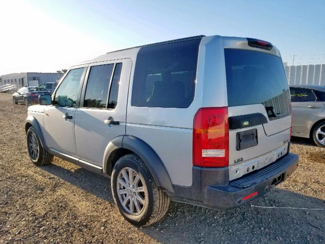 SALAE25458A445572 - 2008 LAND ROVER LR3 SE SILVER photo 3