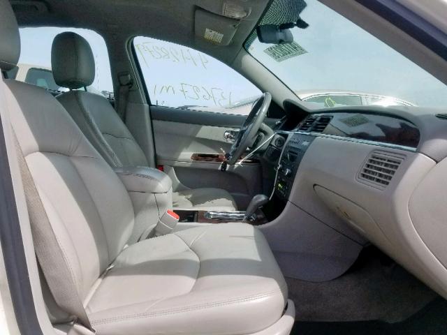 2G4WD582381156028 - 2008 BUICK LACROSSE C WHITE photo 5