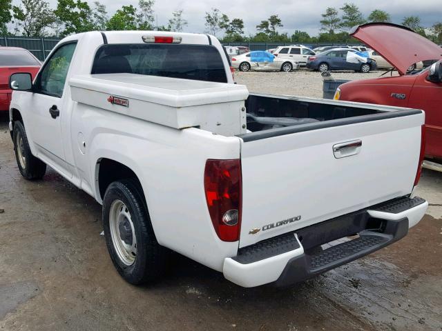 1GCCSBD97A8131649 - 2010 CHEVROLET COLORADO WHITE photo 3