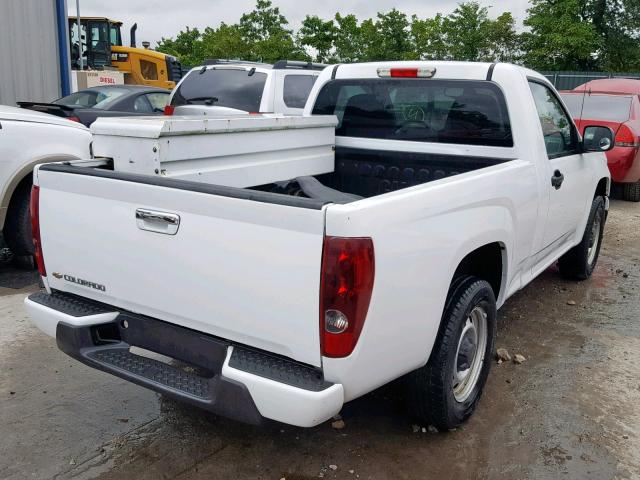 1GCCSBD97A8131649 - 2010 CHEVROLET COLORADO WHITE photo 4