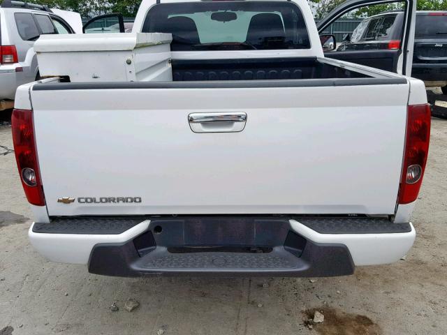 1GCCSBD97A8131649 - 2010 CHEVROLET COLORADO WHITE photo 9