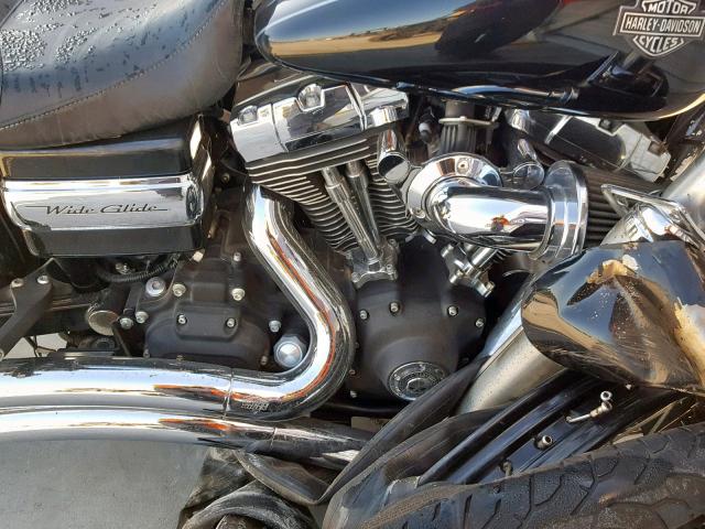 1HD1GP418BC308769 - 2011 HARLEY-DAVIDSON FXDWG BLACK photo 7